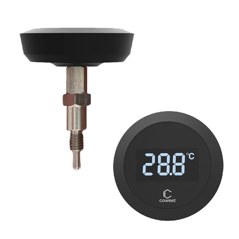 Thermometer for E61 Group Coffee Machines Precision Monitoring Touch Background Light