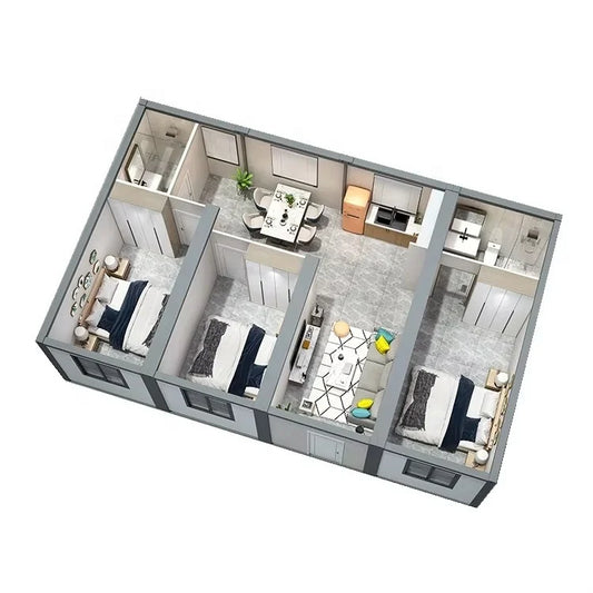 Pre Fab House Modular Home Mobile Tiny Houses Portable Casa Container House Garden Buildings Waterproof Easily Assembled