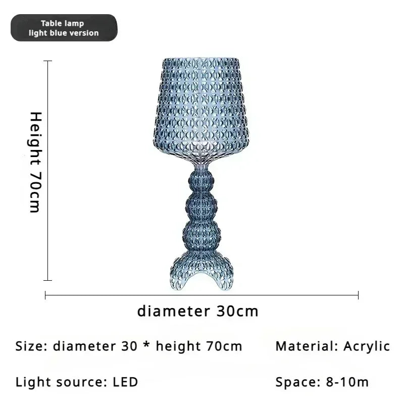 Italian Design Personality LED Floor Lamps Creative Hollow Acrylic Standing Light Living Room Bedroom Decor Lighting Fixtures