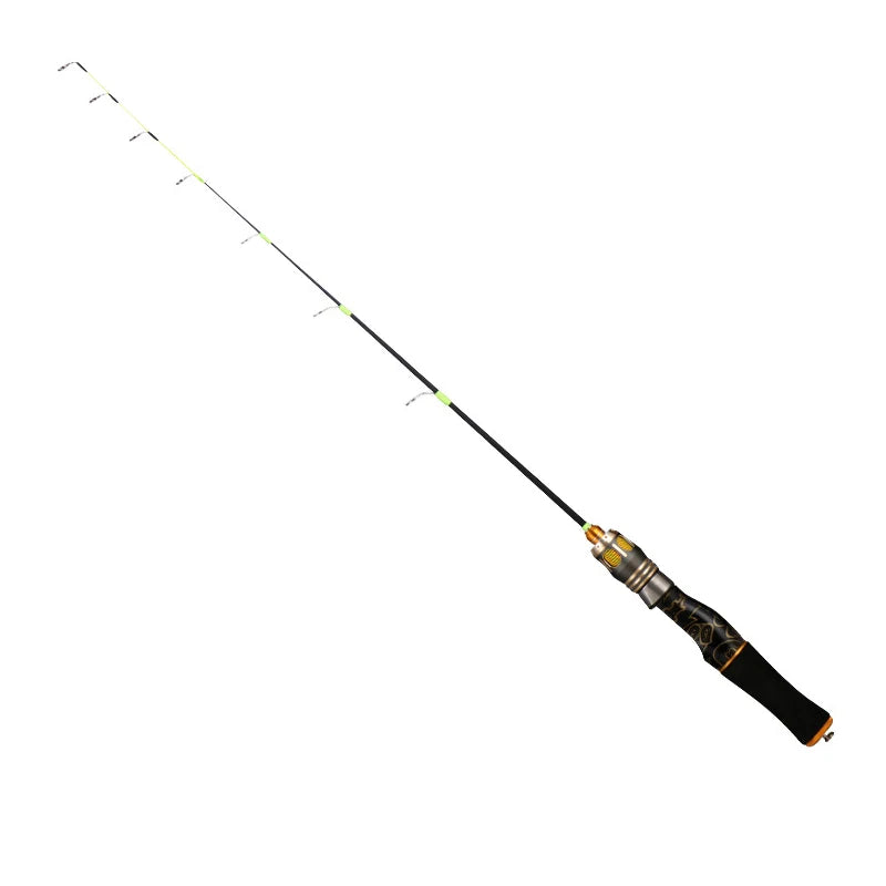 Ice Fishing Rod 50cm/70cm Winter Fishing Rod Solid Glass Fiber Flat Slightly Ice Fishing Rod Ultra Short Lure Fishing Rod