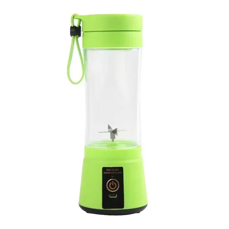 Portable Blender,Mini 6-blade Mixer for Smoothie,Milkshake, Juice, Mobile Hand juicer With USB Rechargeable For Travel, Office
