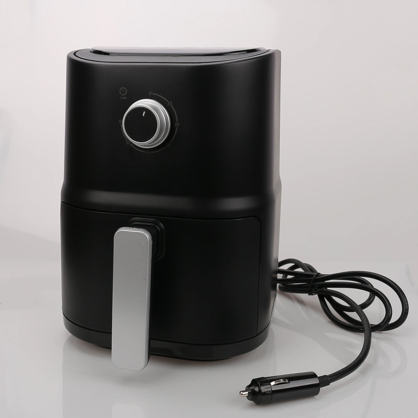 200W 24V 2.5L Electric Air Fryer For Camping Travel oil free cooking in Truck