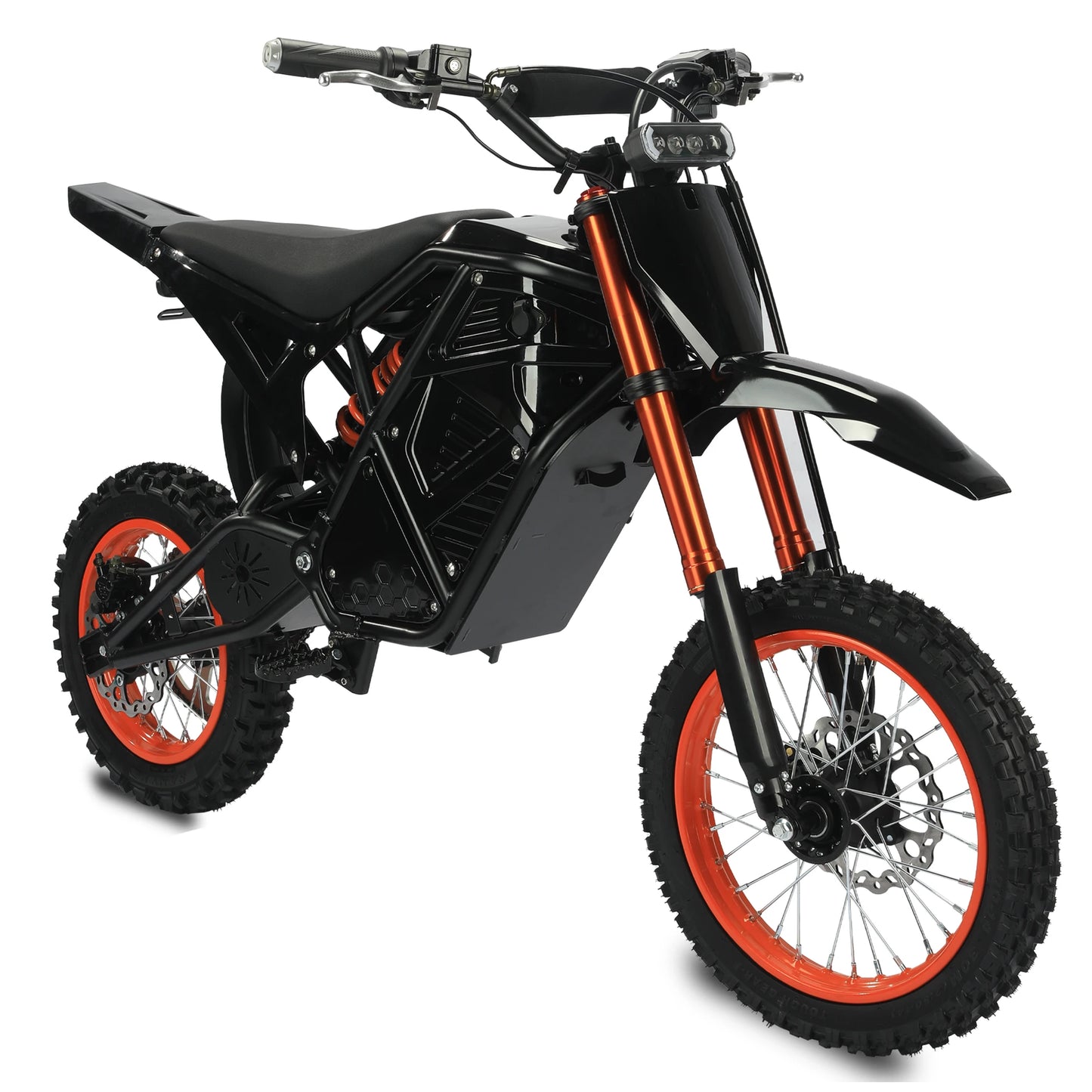 Spacewalk 2000W 48V Electric Dirt Bike with 1 Year Warranty, 37 MPH, 23Ah Battery, UL Certified, Adult Off-Road Motorcycle
