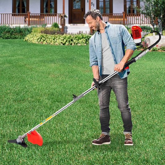 Powerful 52cc 4 in 1 Multi Functional Trimming Tools Gas Hedge Trimmer Weed Eater String Trimmer Brush Cutter Pole Saw