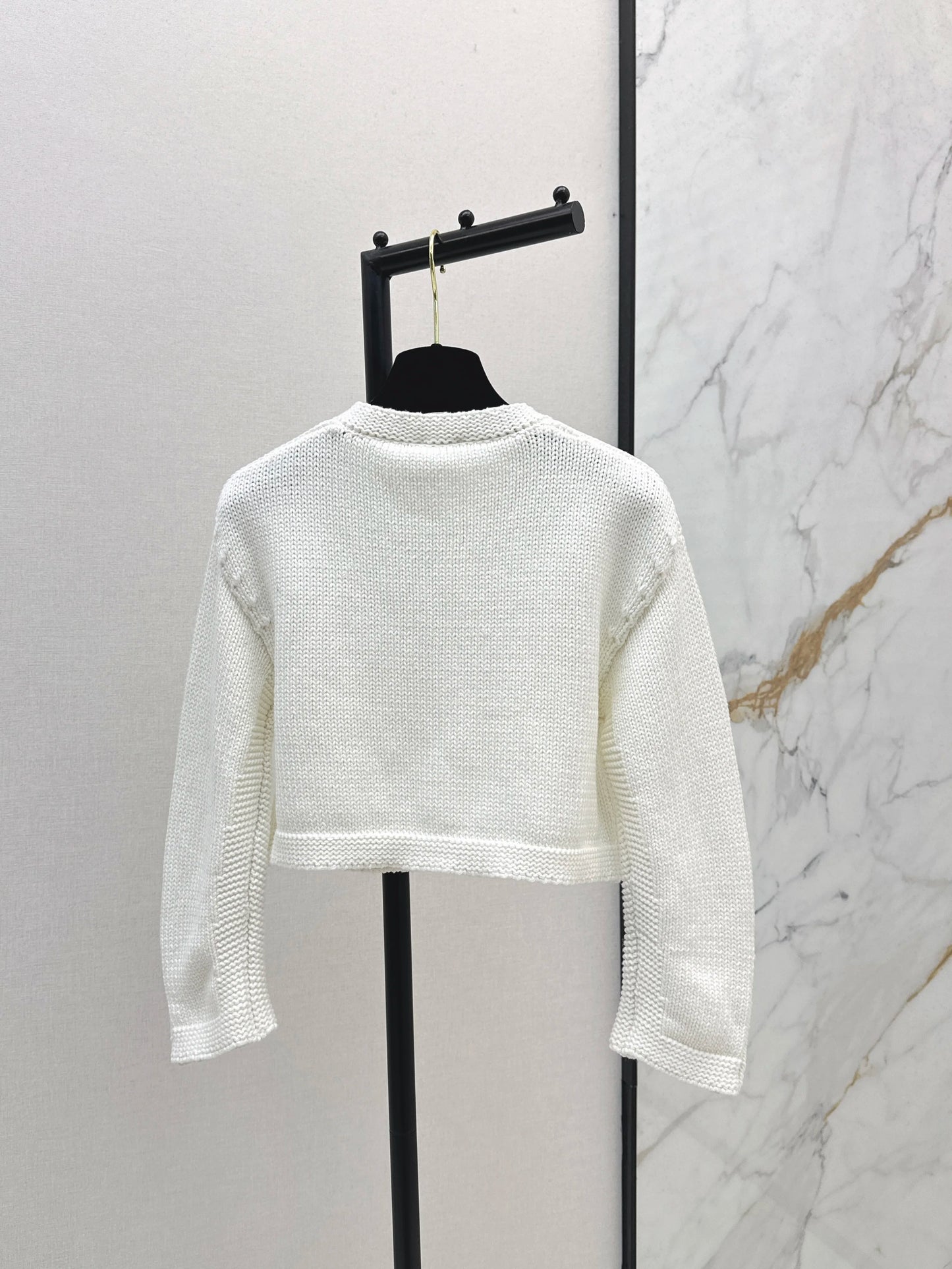 High Quality Autumn Women's Knitting Set Short Buttons Casaul Cardigan Slim Casual Solid Skirt JQ096