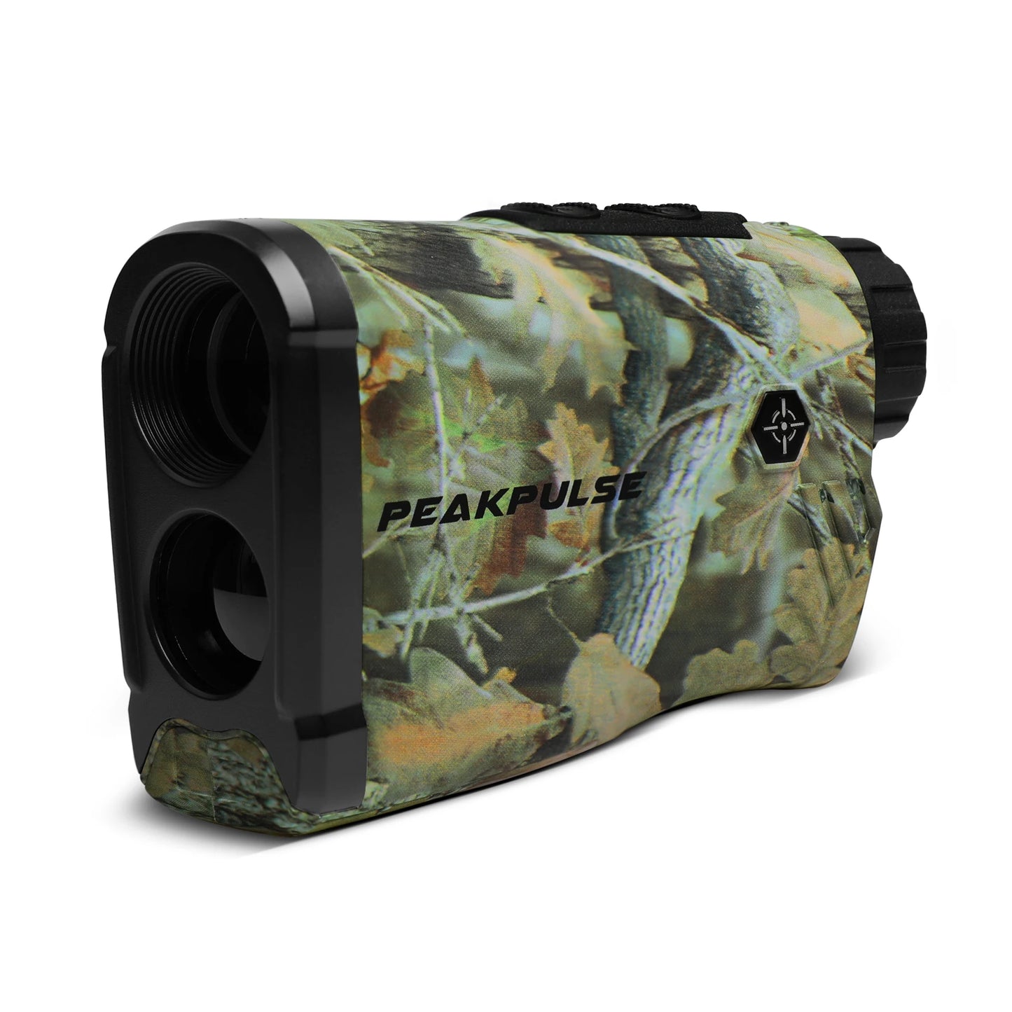 PEAKPULSE 1300 Yards Laser Range Finder for Hunting Waterproof 6X Rangefinder Height Angle Horizontal Distance Meter for Hiking