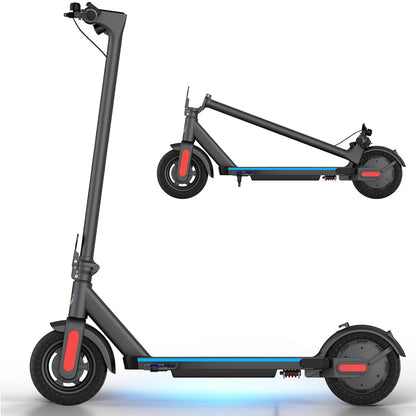 CAROMA Electric Scooter 350W 20mph Max Speed 10inch tire Folding Electric Scooter 25miles Max Range for Adult