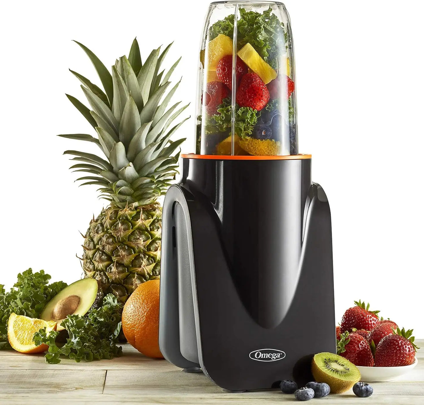 PBL1000BD MeGo Nutrition on The Go Personal Blender for Healthy Smoothies Powerful Motor and Auto Shutoff Hot or Cold with 2 Ble