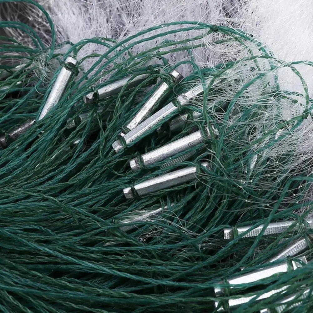 Fishing Net Single Mesh Nylon Float Trap Monofilament Gill Net Fishing Accessories For Hand Casting