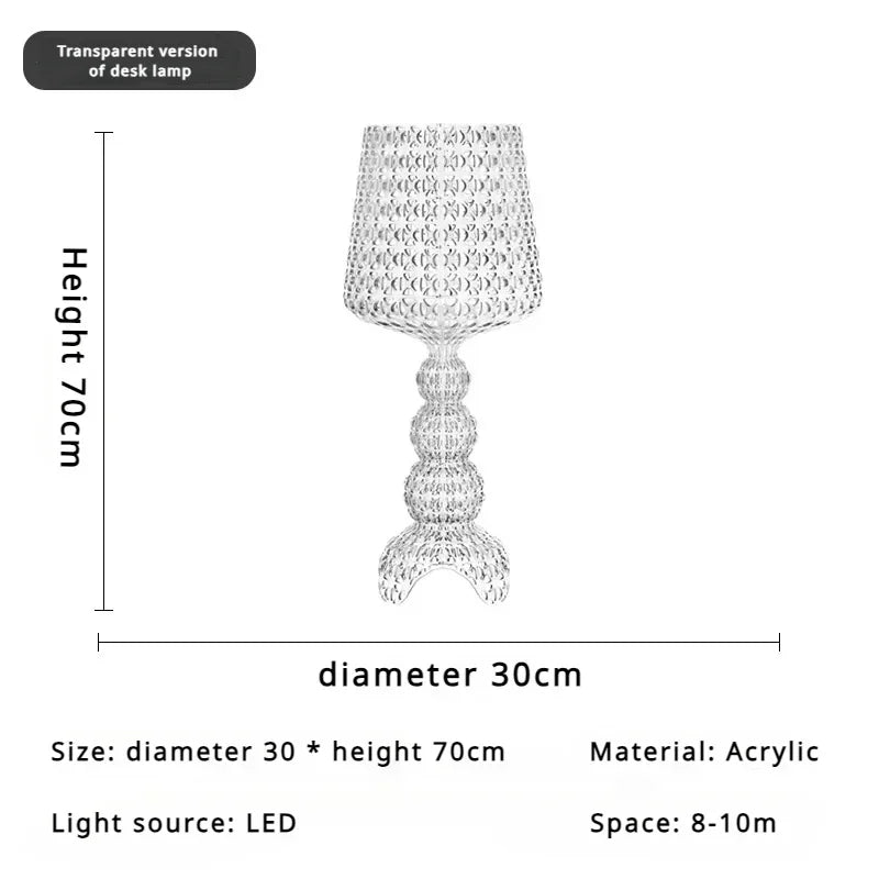 Italian Design Personality LED Floor Lamps Creative Hollow Acrylic Standing Light Living Room Bedroom Decor Lighting Fixtures