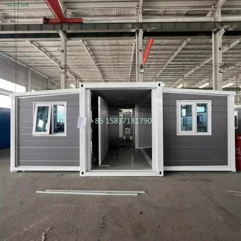 China Expandable Container House 20ft 40ft 3 Bedroom Folding House Prefabricated Portable Mobile Home Modular Container Houses