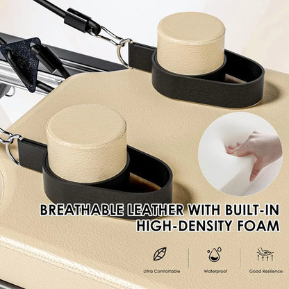 Foldable Pilates Reformer Machine with Springs Resistance for FullBody Home Workout Adjustable Fitness Equipment Suitable for A