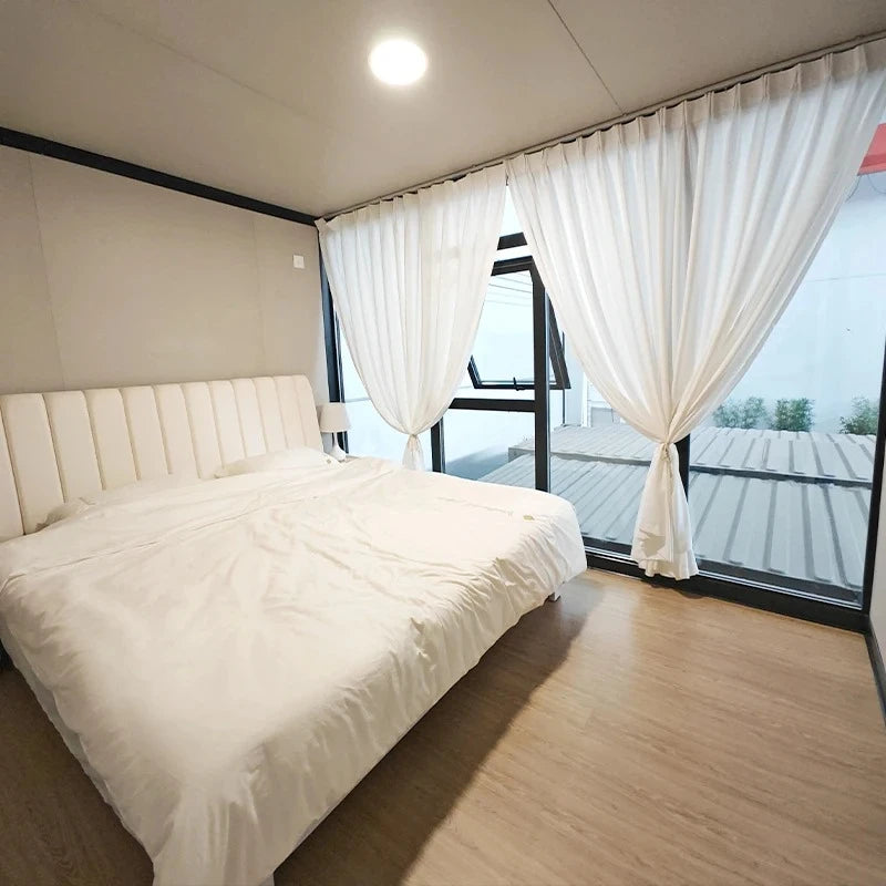 20 30 40Ft Modular Home Prefabricated Garden House Two-Story 4 5 Bedroom 2-Bedroom Expandable Container Living Room Mall