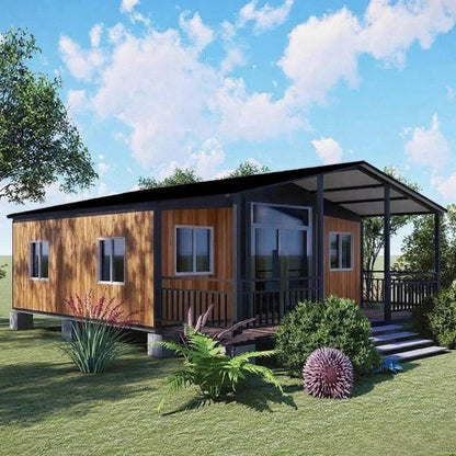 Prefabricated Building Expandable Container House 20ft 40ft Mobile Tiny House Living Hotel Office 2 3 4 Bedrooms Warehouse Barn