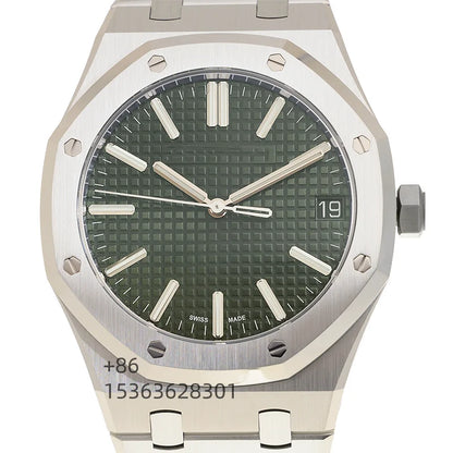 Customized Double Cycloid Hollow Out 41mm 15510 Watch 316L Luxurious Waterproof Mechanical Man Watch