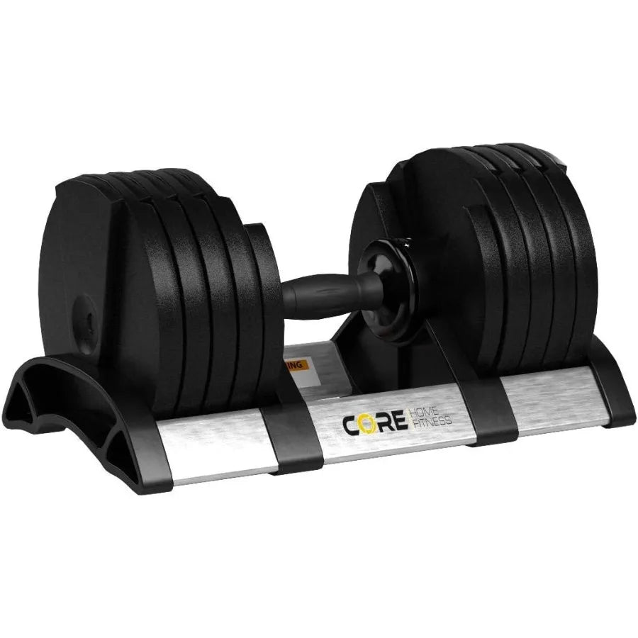 Core Fitness Adjustable Dumbbell Weight Set by Afable Dumbbells