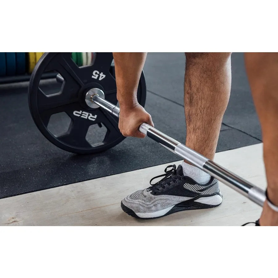 Fitness Barbells Choose between the Teton Training Barbell 15 or 20KG Delta MixedUse Bar (20KG) Badlands Powerlifting Barbell (
