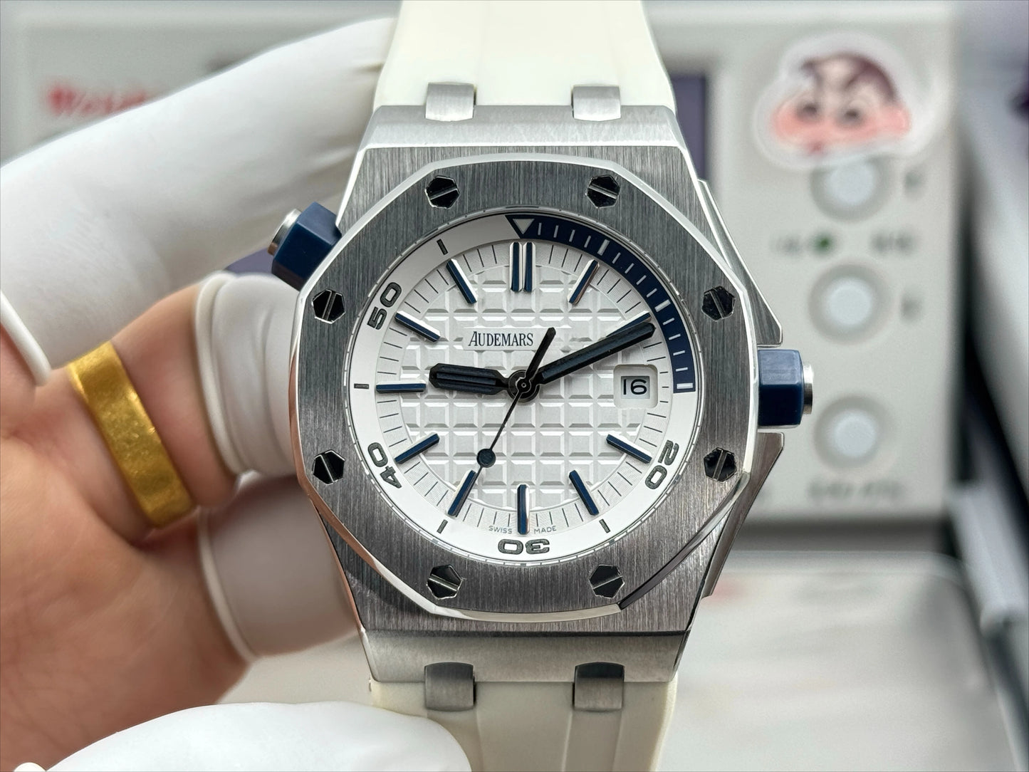 New A+ Top-Tier Reissue Watch Rose Gold Chronograph Men's Watch
