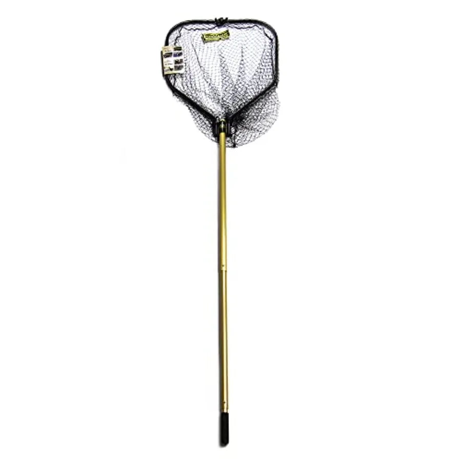 TS108S Tournament Series Precision Landing Net Gold/Black for Competitive Fishing with Durable Material and High-Visibility Des