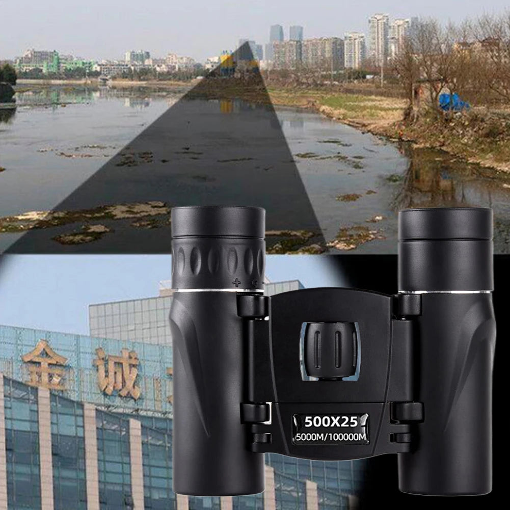 500x25 Binoculars Long Range Telescope HD Powerful Binoculars Professional Binoculars Camping Hunting BirdWatching Equipment