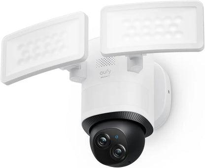 Outdoor Security Camera with 360° PTZ, 24/7 Recording, Motion Detection, Built-In Siren, Dual Cameras, No Monthly Fee