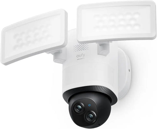 Outdoor Security Camera with 360° PTZ, 24/7 Recording, Motion Detection, Built-In Siren, Dual Cameras, No Monthly Fee