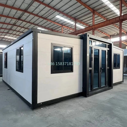 Luxury Folding Container House Prefabricated Mobile Tiny Home Container 3 Bedrooms Expandable Container House For Australia