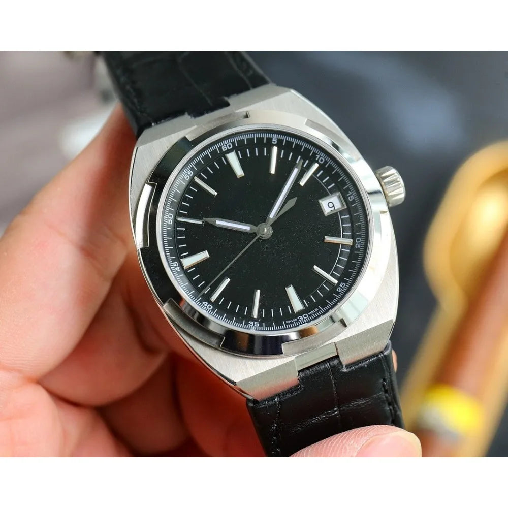VC Top Brand Reissue Watch with Versatile Case and Moon Phase Design for Men