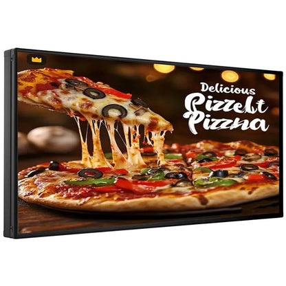 CX P5 Outdoor LED Sign 65"×34" IP65 Waterproof WiFi USB Programmable Digital Display Scrolling Message Board for Business Text I