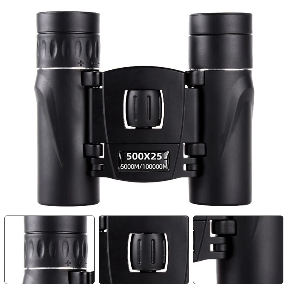 500x25 Binoculars Long Range Telescope HD Powerful Binoculars Professional Binoculars Camping Hunting BirdWatching Equipment