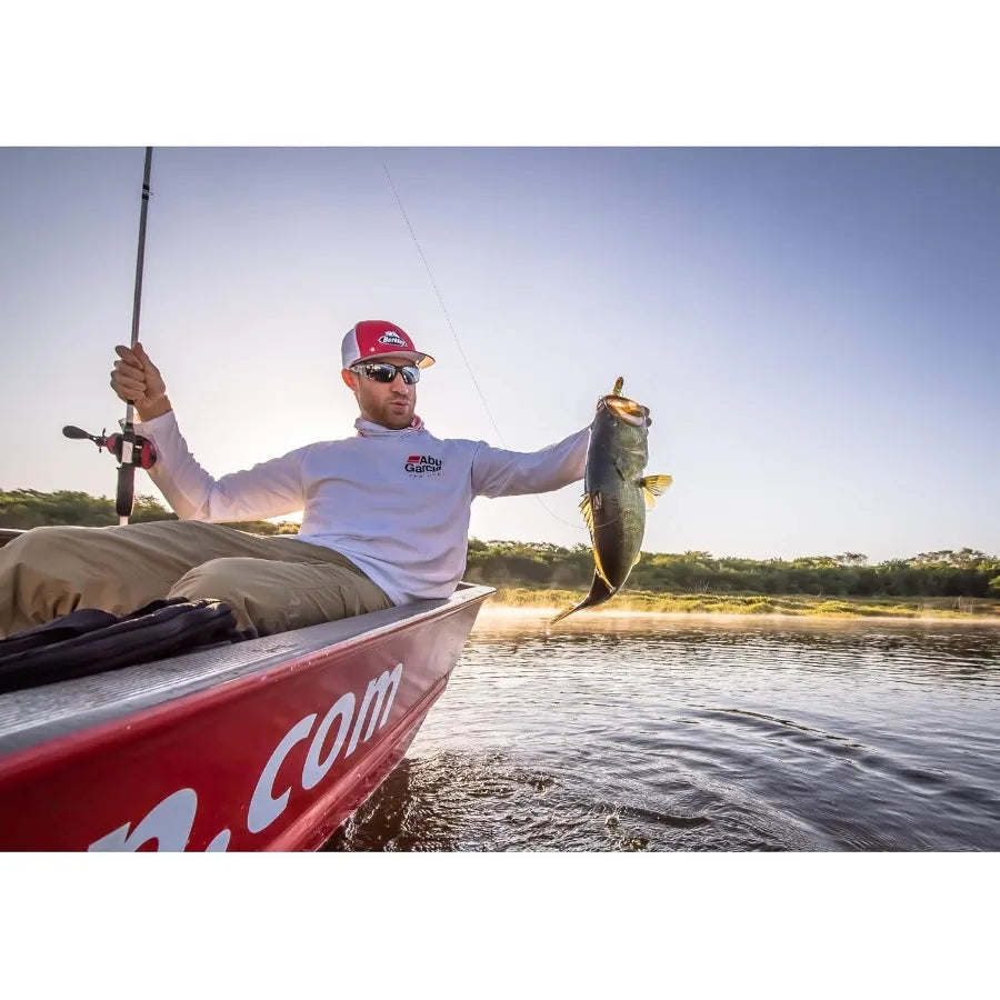 Ambassadeur Line Counter Baitcast Reel for Precision Fishing: Advanced Line Counter Technology Smooth Casting Performance Durab