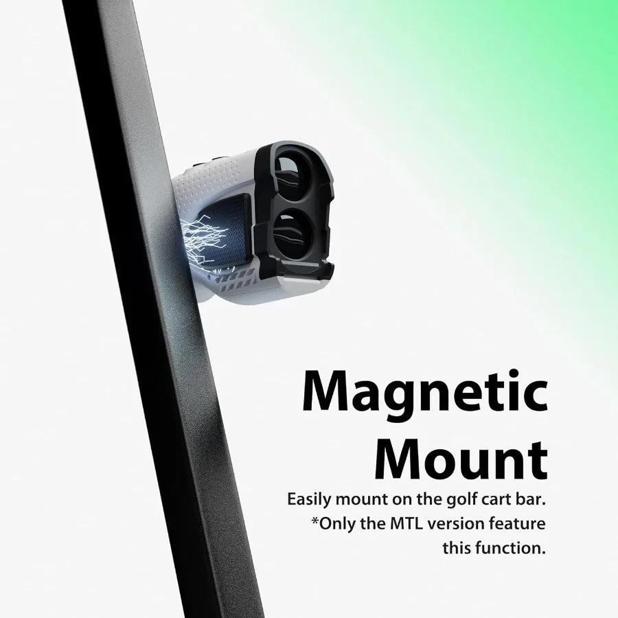 Laser Rangefinder for Golf and Hunting with 7X Magnification 1200 Yard Range HighPrecision Flag Pole Loc