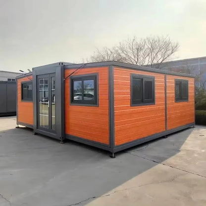 Prefabricated Building Expandable Container House 20ft 40ft Mobile Tiny House Living Hotel Office 2 3 4 Bedrooms Warehouse Barn