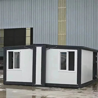 Prefab Tiny Home Expandable Container House 20ft 40ft Folding Room Prefabricated House Luxury 2 3 4 Bedrooms Garden Rooms