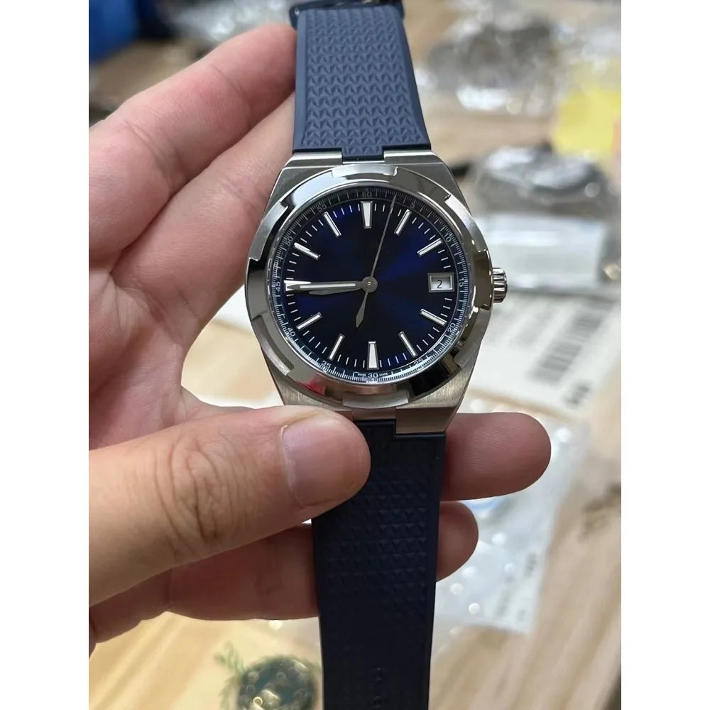 VC Top Brand Reissue Watch with Versatile Case and Moon Phase Design for Men