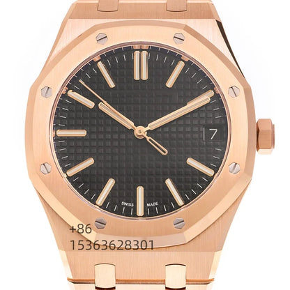 Customized Double Cycloid Hollow Out 41mm 15510 Watch 316L Luxurious Waterproof Mechanical Man Watch