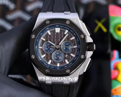 26401 Designer Automatic Mechanical Watch From Top Brand AA-PP ETA Movement Acrylic Band 100 Bar Water Resistance