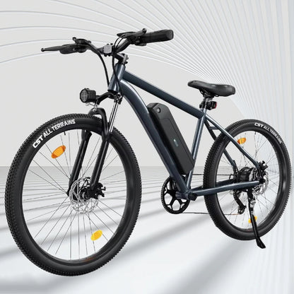 26" Electric Motorcycles Mountain E Bike for Adults, 650W Peak Motor Ebike 25Mph 35Miles 10.4AH 15.6AH Adults Electric Bicycle