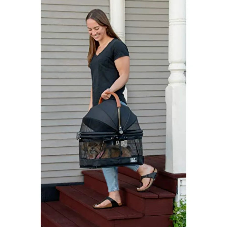 Pet Gear A Vermont Family Owned Company Since 1936 3-in-1 Travel System View 360 Stroller Converts to Carrier and Booster Seat