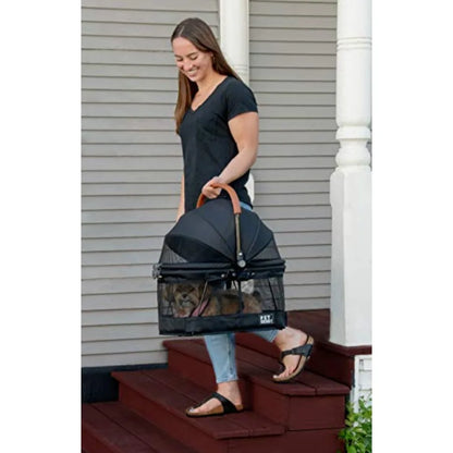 Pet Gear A Vermont Family Owned Company Since 1936 3-in-1 Travel System View 360 Stroller Converts to Carrier and Booster Seat