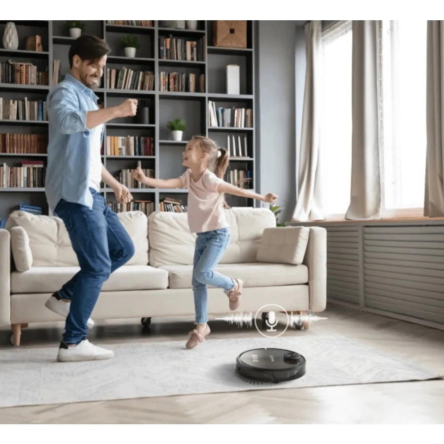LDS Navigation Robot Vacuum Cleaner - 3-in-1 Vacuum/Sweep/Mop Wi-Fi App Control 2800Pa Suction 3200mAh Battery 160min Runtime S