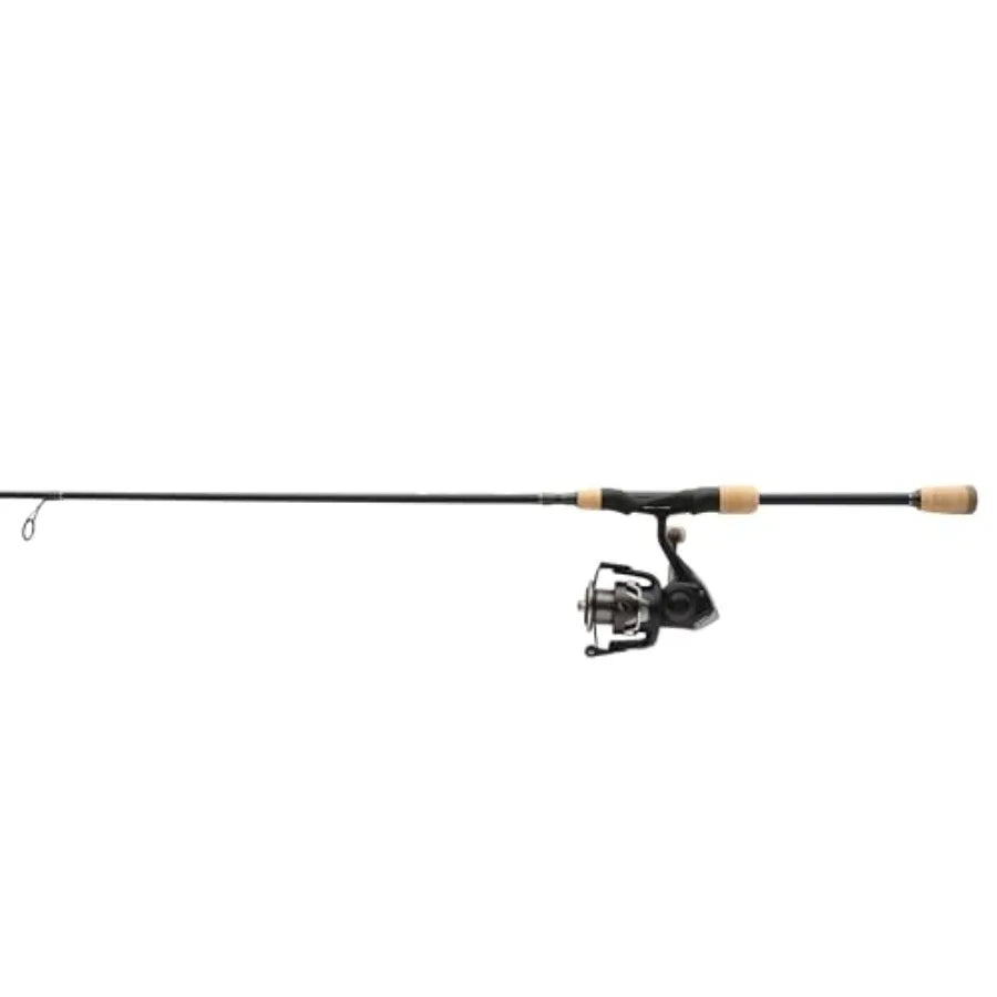 Pflueger President XT Spinning Reel and Fishing Rod Combo for Saltwater and Freshwater Fishing with High-Speed Gear System Dura