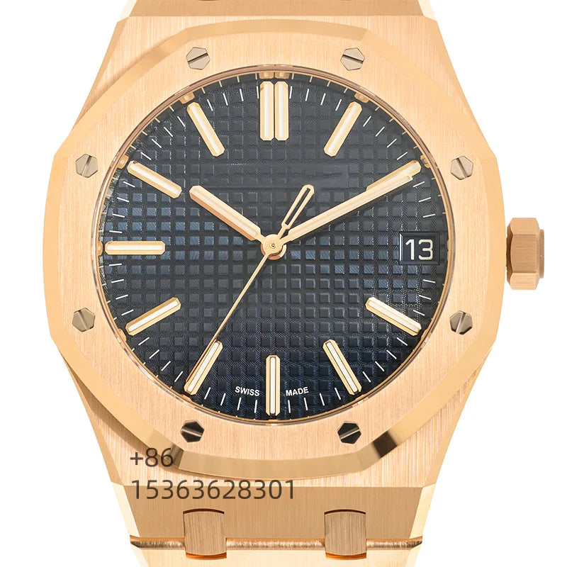 Customized Double Cycloid Hollow Out 41mm 15510 Watch 316L Luxurious Waterproof Mechanical Man Watch