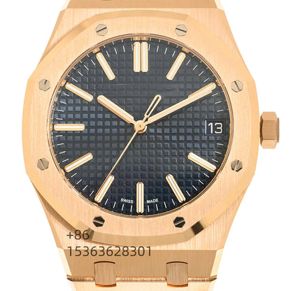 Customized Double Cycloid Hollow Out 41mm 15510 Watch 316L Luxurious Waterproof Mechanical Man Watch