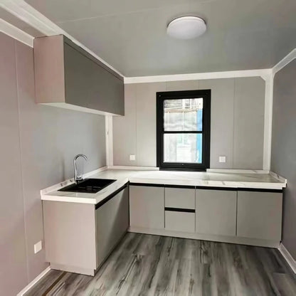 20ft Expandable Container Prefabricated House 3 Bedroom Luxury Container House Complete with Multiple Container Room Customized