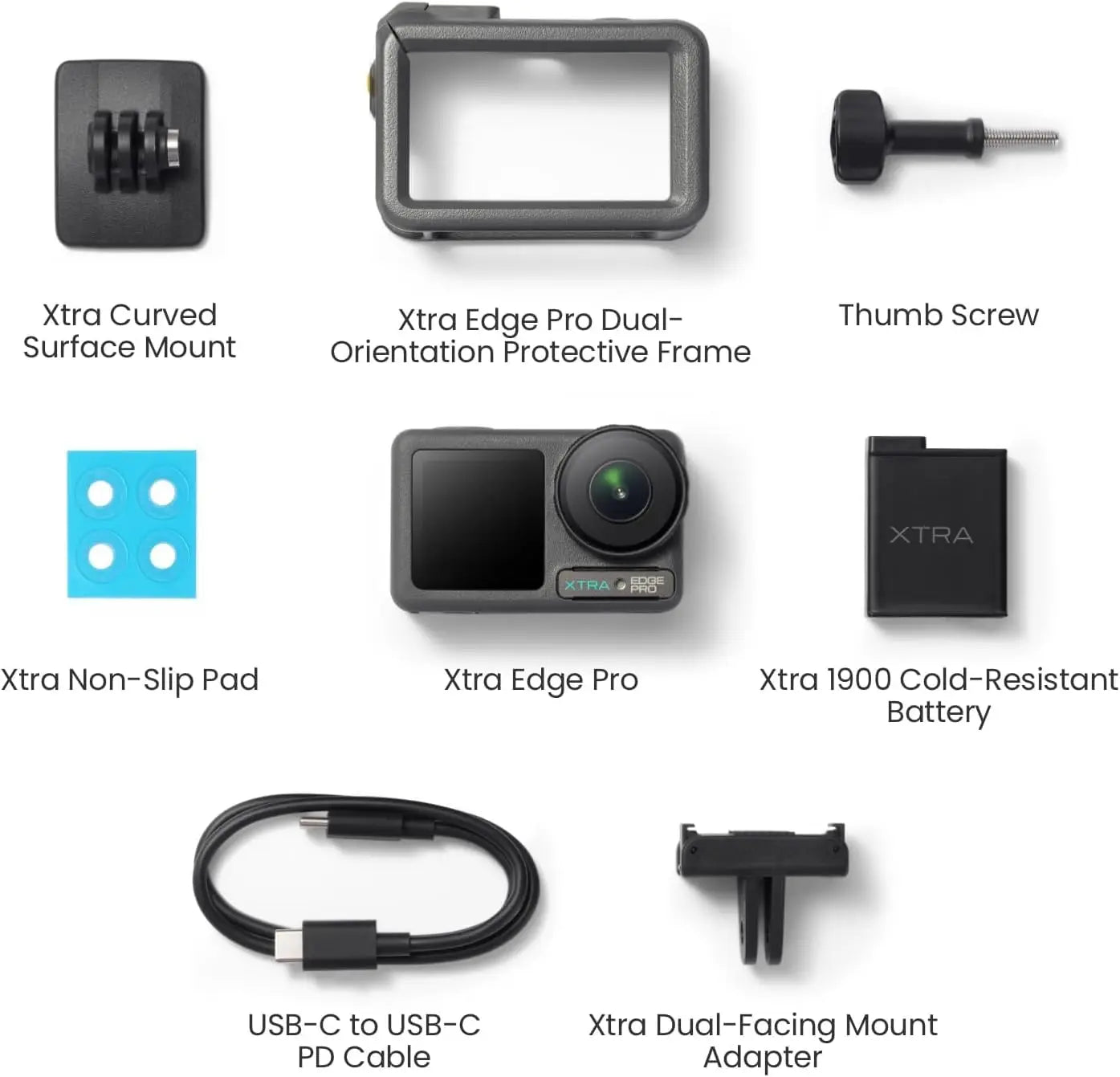 4K Action Camera with 1/1.3'' Sensor, Waterproof to 65ft, Night View & Stabilization for Sports and Adventures