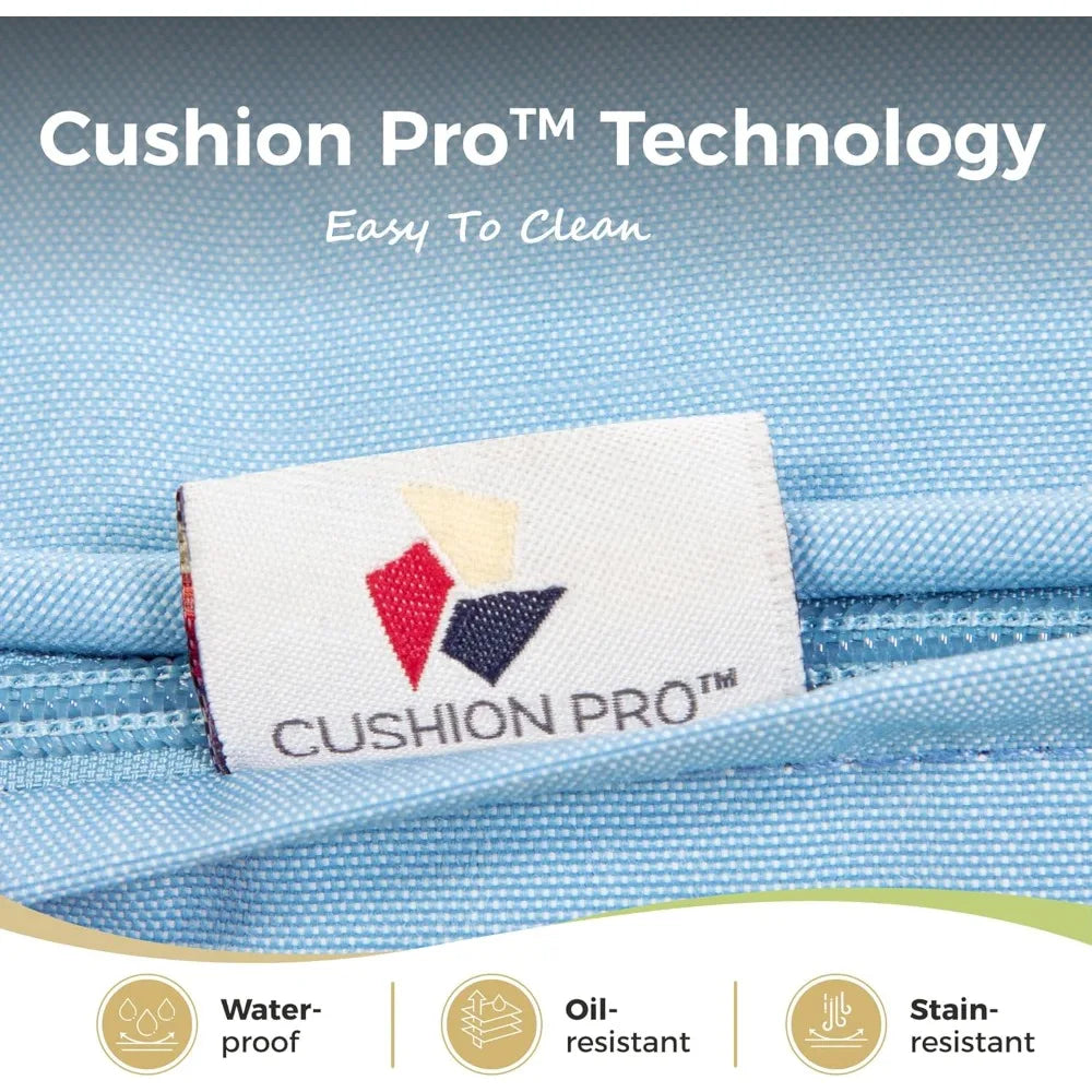 4Piece Patio Furniture Set,2 x Fixed Chair,1 x3-Seat Sofa with Marbling Coffee Table,All Cushioned 5 Seats Outdoor Conversation