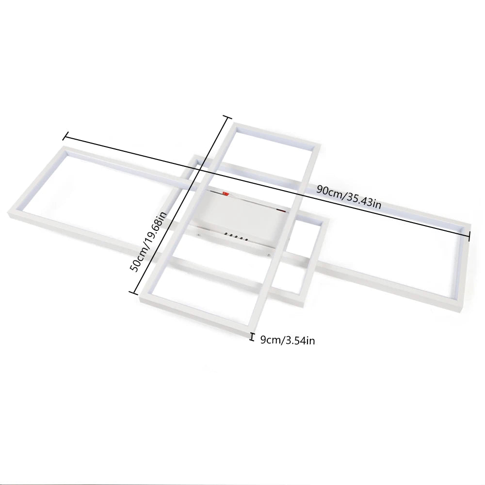 White Ceiling Light Minimalist Bedroom Main Light LED White Light Ceiling Light Living Room Flush Mount Lighting Fixture