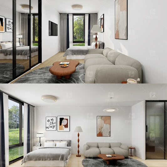 Prefab House Space Bed Hotel Cabin Modular Prefab Modular House Contain Container Home Folding Tiny House
