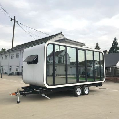 Sinoy Fast Build Mobile Tiny Houses Waterproof Prefab Office Pod Prefabricated Container House Portable Casa Living Room Apple